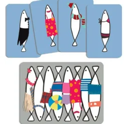 Juego de cartas de memoria Sardinas - Djeco