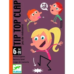Juego de cartas de memoria Tip Top Clap - Djeco