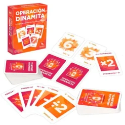 Juego de cartas de memoria y cálculo Operación Dinamita - Lúdilo