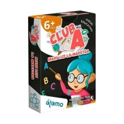 Juego de cartas lenguaje Mari Luz la maestra Club A - Átomo Games