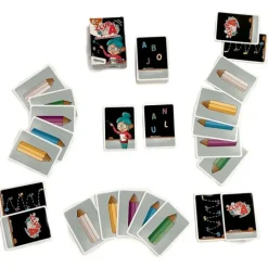 Juego de cartas lenguaje Mari Luz la maestra Club A - Átomo Games