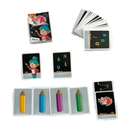 Juego de cartas lenguaje Mari Luz la maestra Club A - Átomo Games