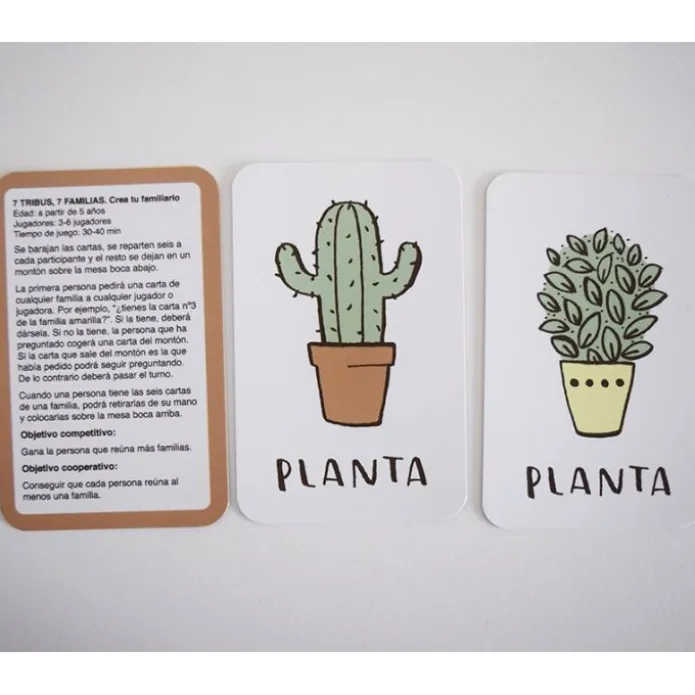 Juego de cartas 7 Tribus 7 Familias (45) - La Tribu Encaja