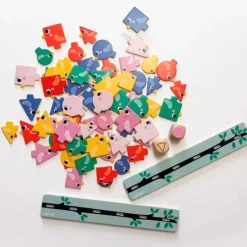 Juego de clasificación de madera Pájaros - Janod