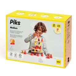Juego de construcción tablas y conos Piks (44) - Oppi