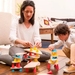 Juego de construcción tablas y conos Piks (24) - Oppi
