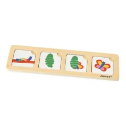 Juego de cronología: tarjetas de secuencias de madera - Janod