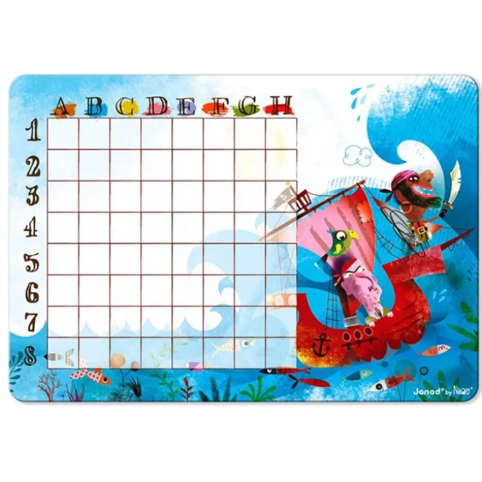 Juego de estrategia batalla naval piratas - Janod