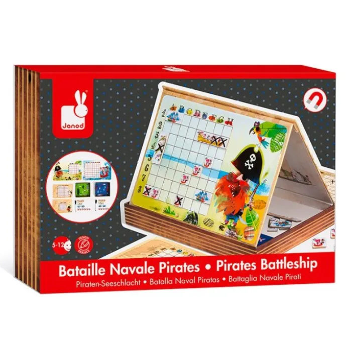 Juego de estrategia batalla naval piratas - Janod