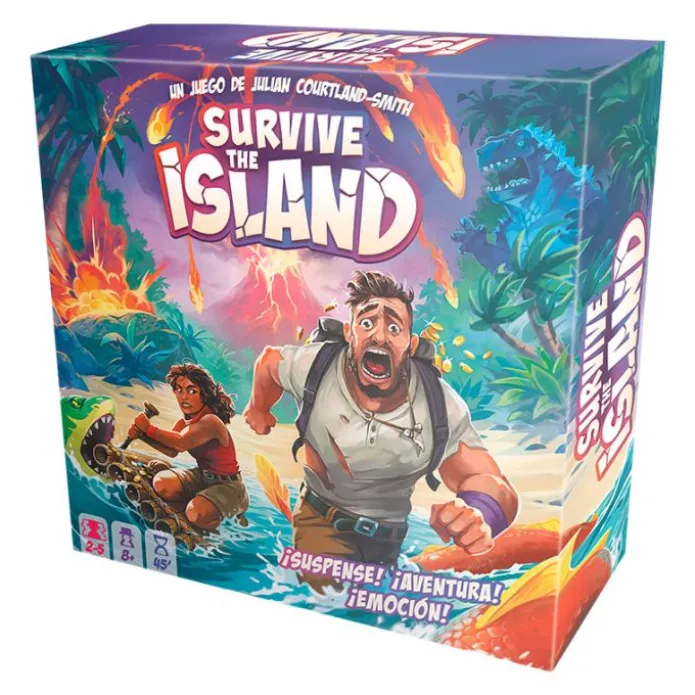 Juego de estrategia Survive the Island - Asmodee