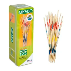 Juego de habilidad con palitos de madera Mikado - Cayro