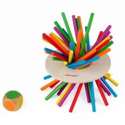 Juego de habilidad crazy sticks de madera - Janod