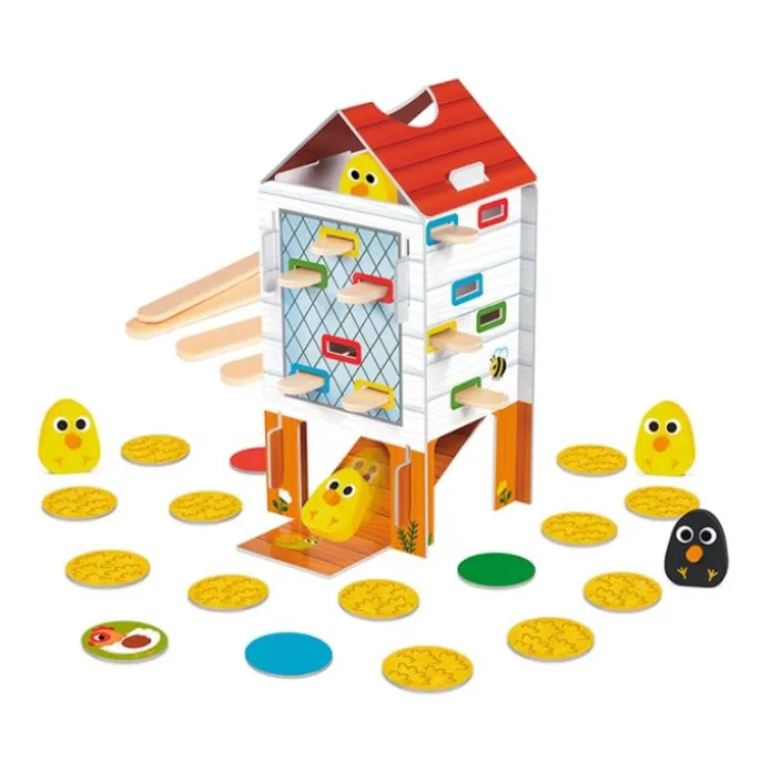 Juego de habilidad Happy Chickens - Goula