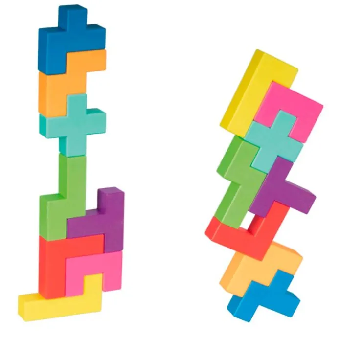 Juego de habilidad y construcción Buildzi - Lúdilo