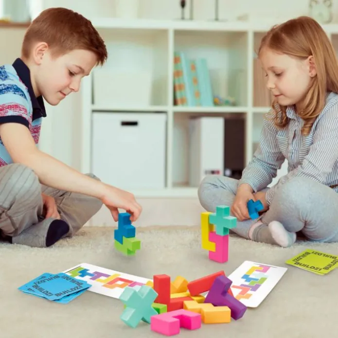 Juego de habilidad y construcción Buildzi - Lúdilo