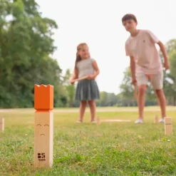 Juego de lanzar y derribar Kubb - BS Toys