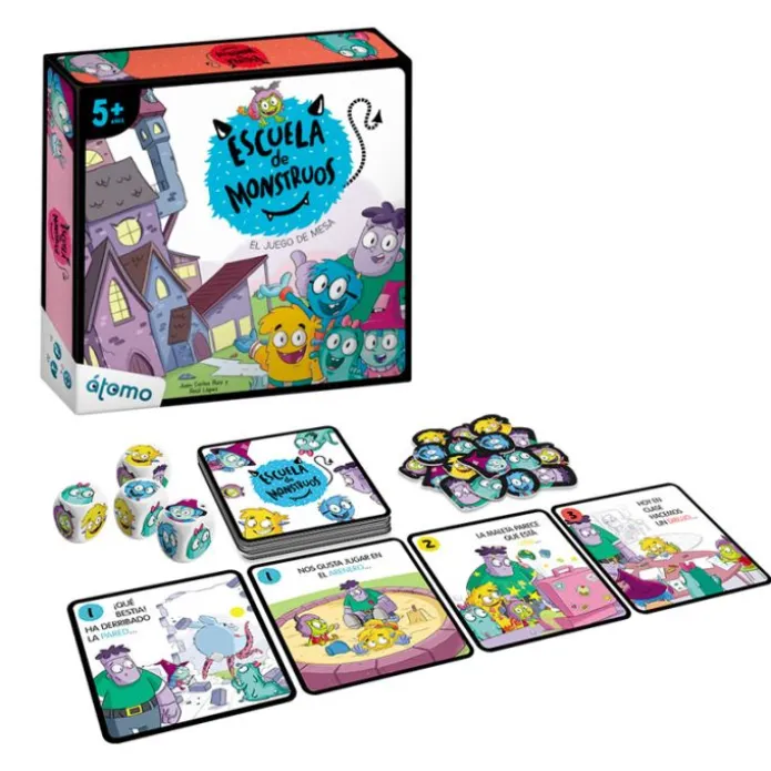 Juego de lectura Escuela de Monstruos - Átomo Games