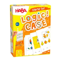 Juego de lógica con 77 acertijos Logic Case +4 - HABA