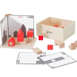 Juego de lógica, construcción y sombras Espacio - Classic World