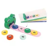 Juego de lógica de madera rana come moscas - Janod