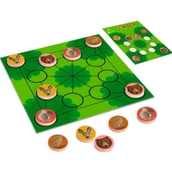 Juego de lógica de madera Sologic Woodanimo - Djeco