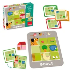 Juego de lógica Logic Farm - Goula