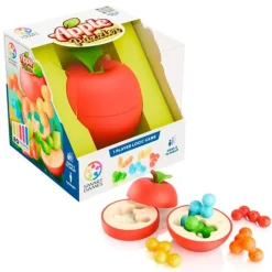 Juego de lógica manzana y gusanos Apple Puzzler - Smart Games