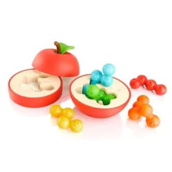 Juego de lógica manzana y gusanos Apple Puzzler - Smart Games
