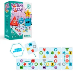 Juego de lógica y asociación Pattern Party! - Flexiq