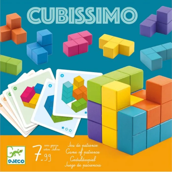 Juego de lógica y construcción Cubbissimo - Djeco