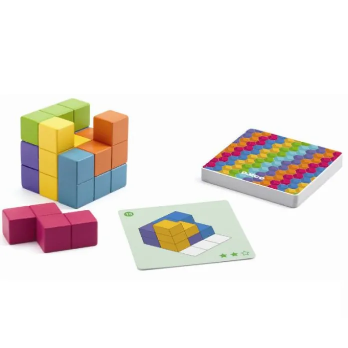 Juego de lógica y construcción Cubbissimo - Djeco