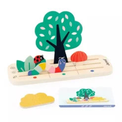 Juego de lógica y orientación espacial El Jardín - Janod