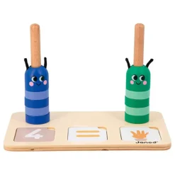 Juego de madera composición y comparación de números - Janod