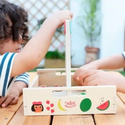 Juego de madera 4 en raya Manzanas - Vilac