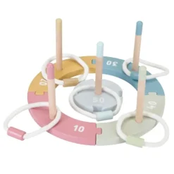 Juego de madera lanzamiento de aros - Little Dutch