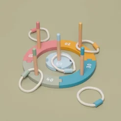 Juego de madera lanzamiento de aros - Little Dutch