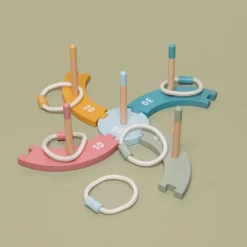 Juego de madera lanzamiento de aros - Little Dutch