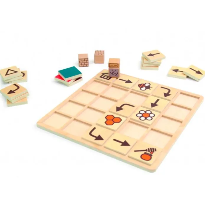 Juego de madera para codificación y orientación espacial - Andreu Toys