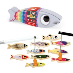 Juego de madera pesca magnético Sardina - Janod