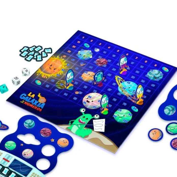 Juego de matemáticas La Galaxia de los Números - Átomo Games
