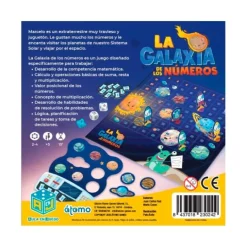 Juego de matemáticas La Galaxia de los Números - Átomo Games