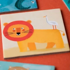 Juego de memoria animales salvajes Wild animals - Londji