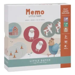 Juego de memoria Pequeña Granja - Little Dutch