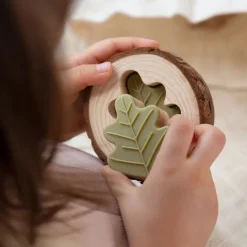 Juego de memoria sensorial de madera Naturaleza (24) - Guidecraft