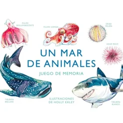 Juego de memoria Un mar de animales - MTM