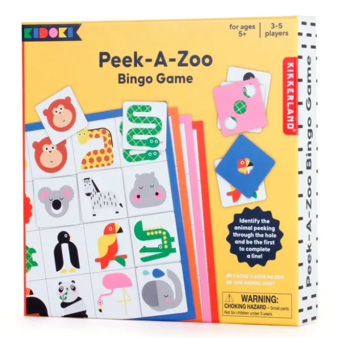 Juego de observación ¿Qué animal zooy? - Kidoki Kikkerland