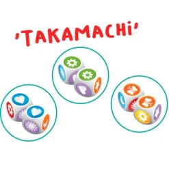 Juego de observación y rapidez visual con dados Takamachi - Flexiq