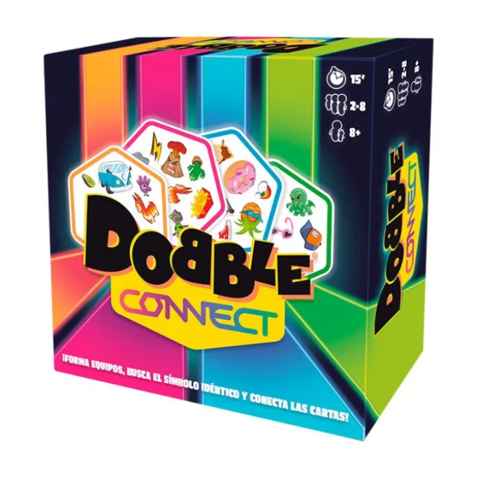 Juego de observación y rapidez visual Dobble Connect - Asmodee