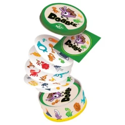 Juego de observación y rapidez visual Dobble Dinosaurios - Asmodee