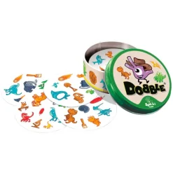 Juego de observación y rapidez visual Dobble Dinosaurios - Asmodee